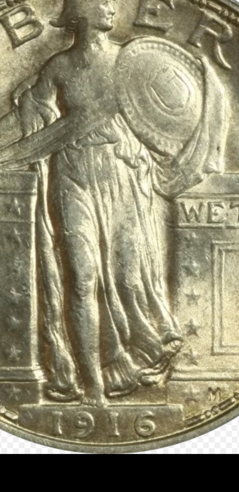 1916-Vs-1917-,-Standing-Liberty,-Type-1